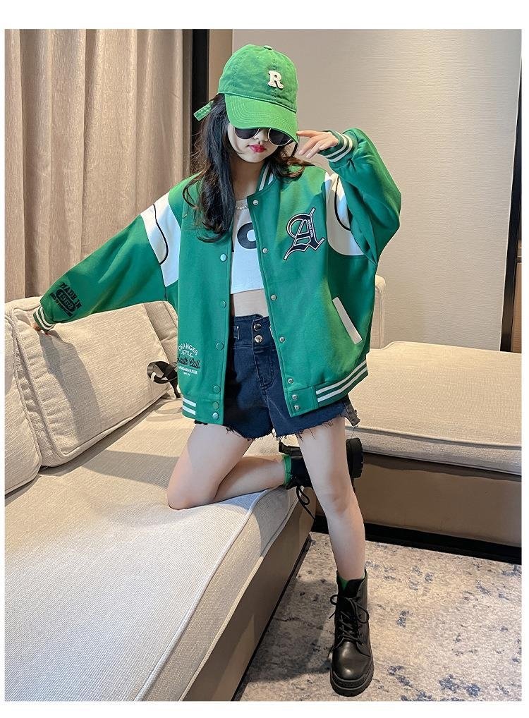 Детская весенняя куртка для девочек оптом из Китая