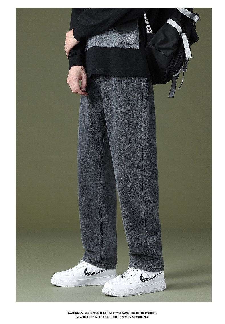 Мужские джинсы в стиле стрит 2023 оптом из Китая