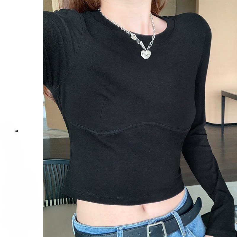 Женская футболка с длинным рукавом оптом