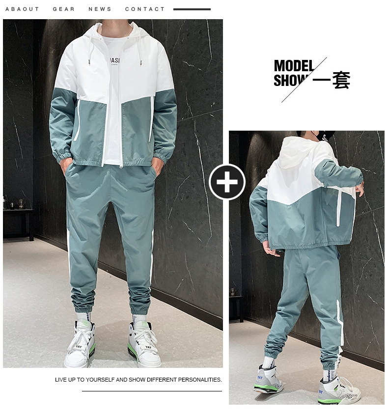 Мужской костюм для досуга оптом из Китая