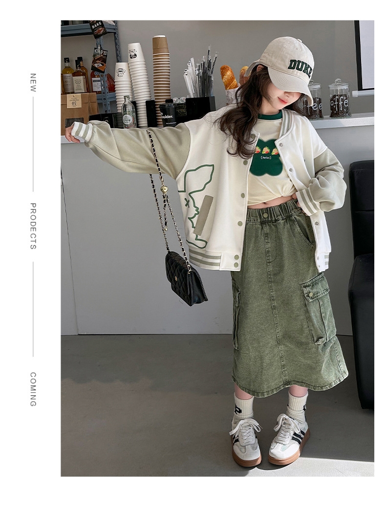 Детская куртка весна-лето 2024 оптом из Китая