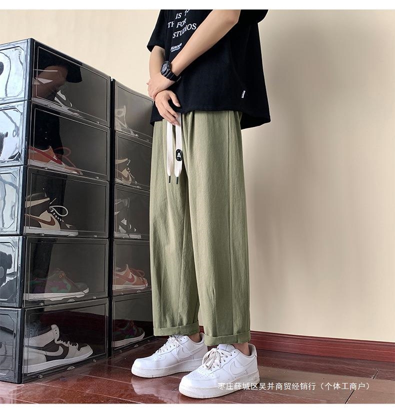 Мужские джинсы 2023 новой моды джинсы в стиле кэжуал с девятью дюймовыми брюками для мужчин оптом из Китая