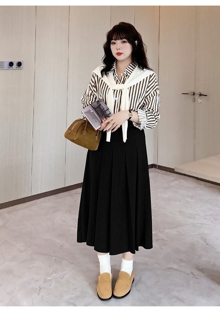 Женская юбка высокой талии с поясом оптом из Китая