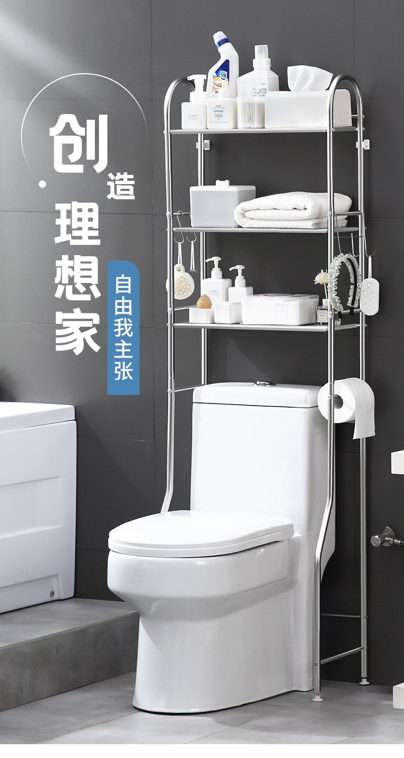 Многоуровневая полка для ванной комнаты из нержавеющей стали оптом