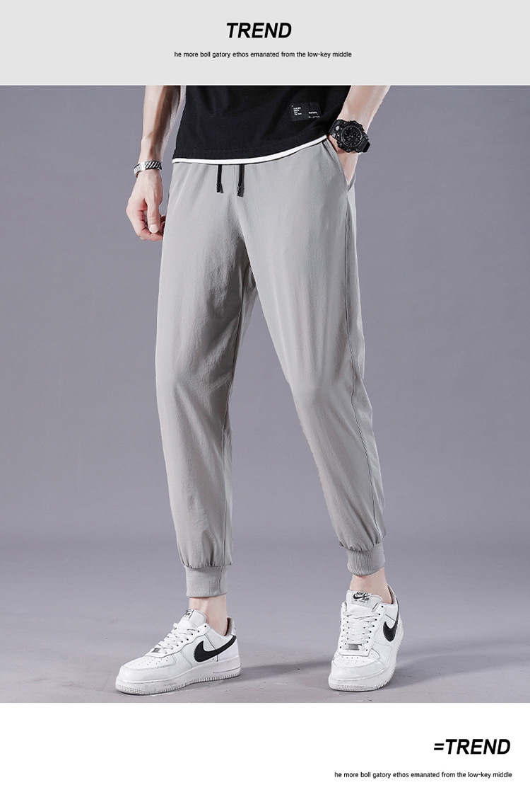 Мужские летние брюки из легкого льняного материала оптом из Китая