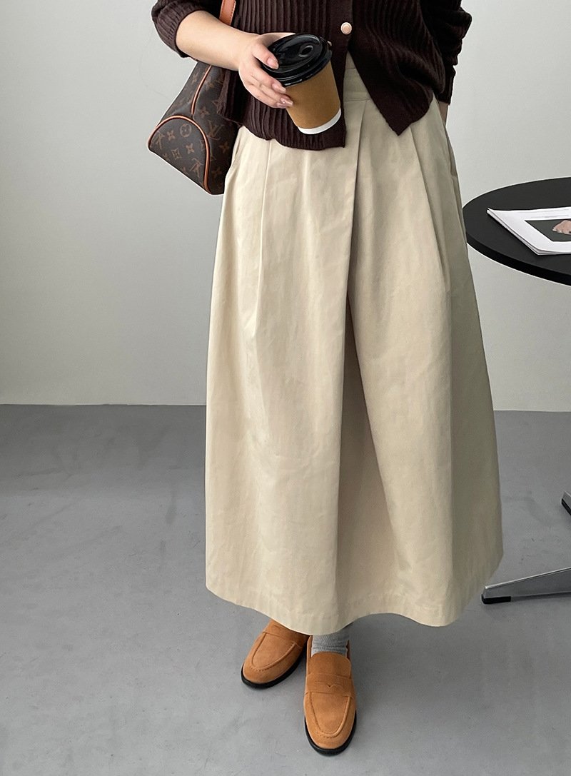 Дизайнерская юбка с уникальными складками оптом из Китая