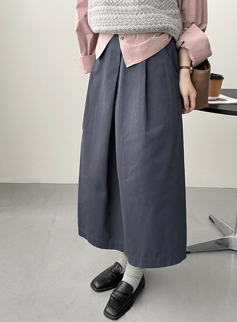 Дизайнерская юбка с уникальными складками оптом из Китая