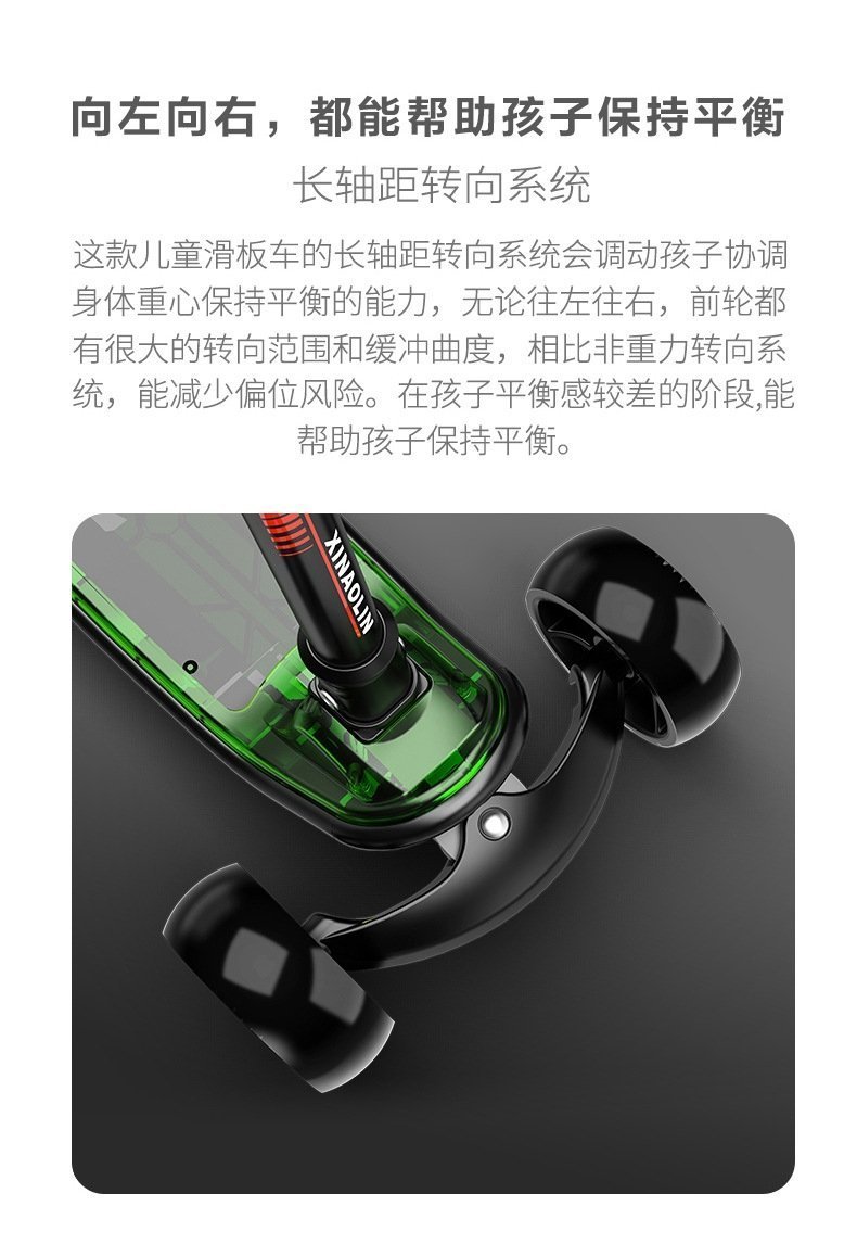 Детский трехколесный самокат оптом