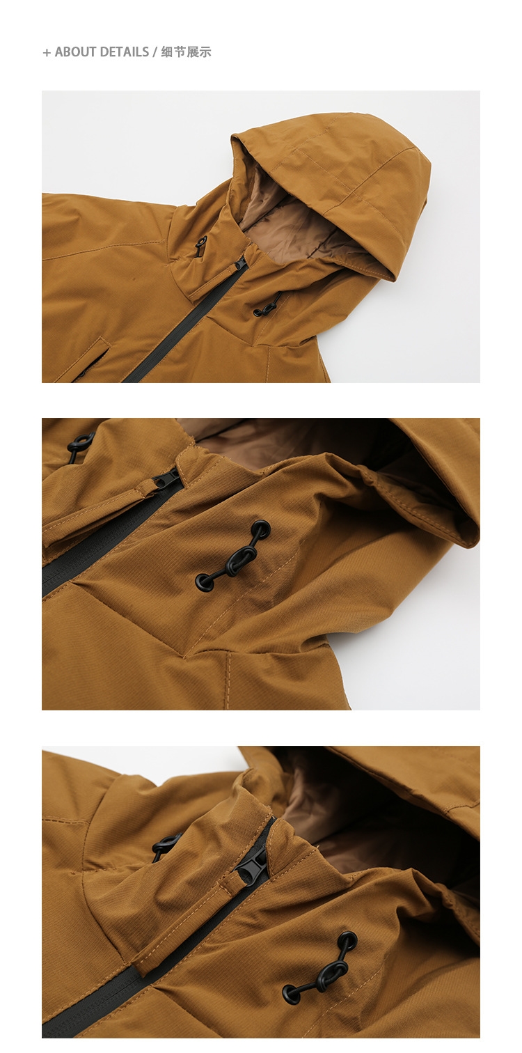 Куртка SHIBUYAELEMENT в стиле милитари с капюшоном оптом из Китая