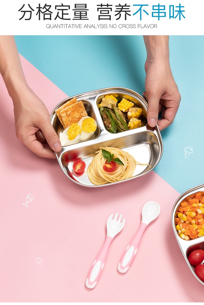 Детская посуда из нержавеющей стали оптом