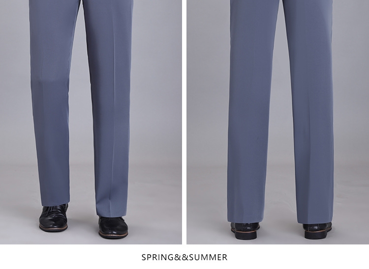 Летние мужские брюки из шелкового сурепа для делового стиля оптом из Китая