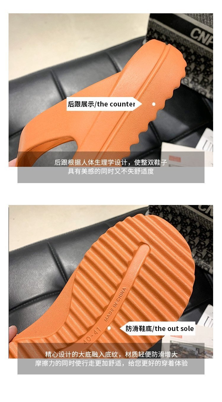 Мужские пляжные тапочки с толстой подошвой оптом