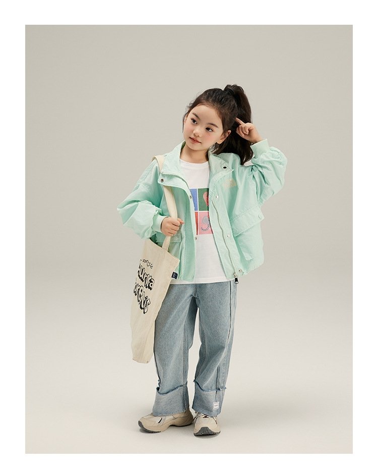 Детский легкий весенний жакет оптом из Китая