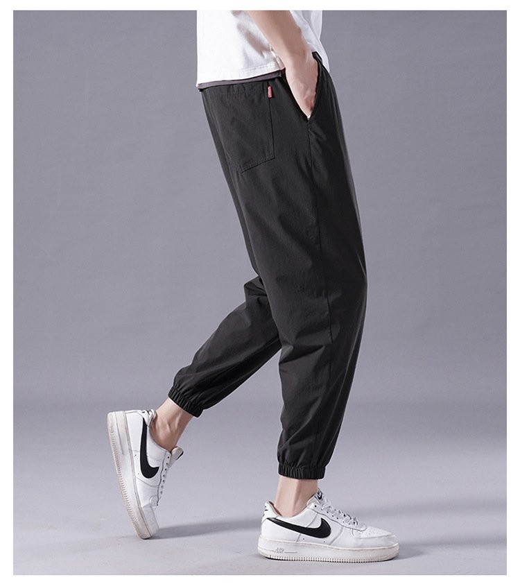 Мужские летние брюки из легкого льняного материала оптом из Китая