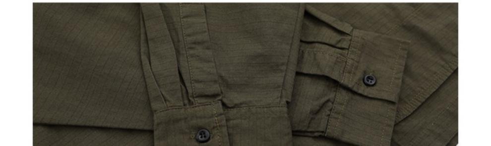 Мужская рубашка-куртка в стиле милитари оптом из Китая