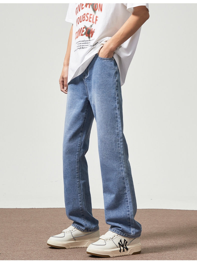 Мужские джинсы в стиле хайстрит cleanfit оптом из Китая