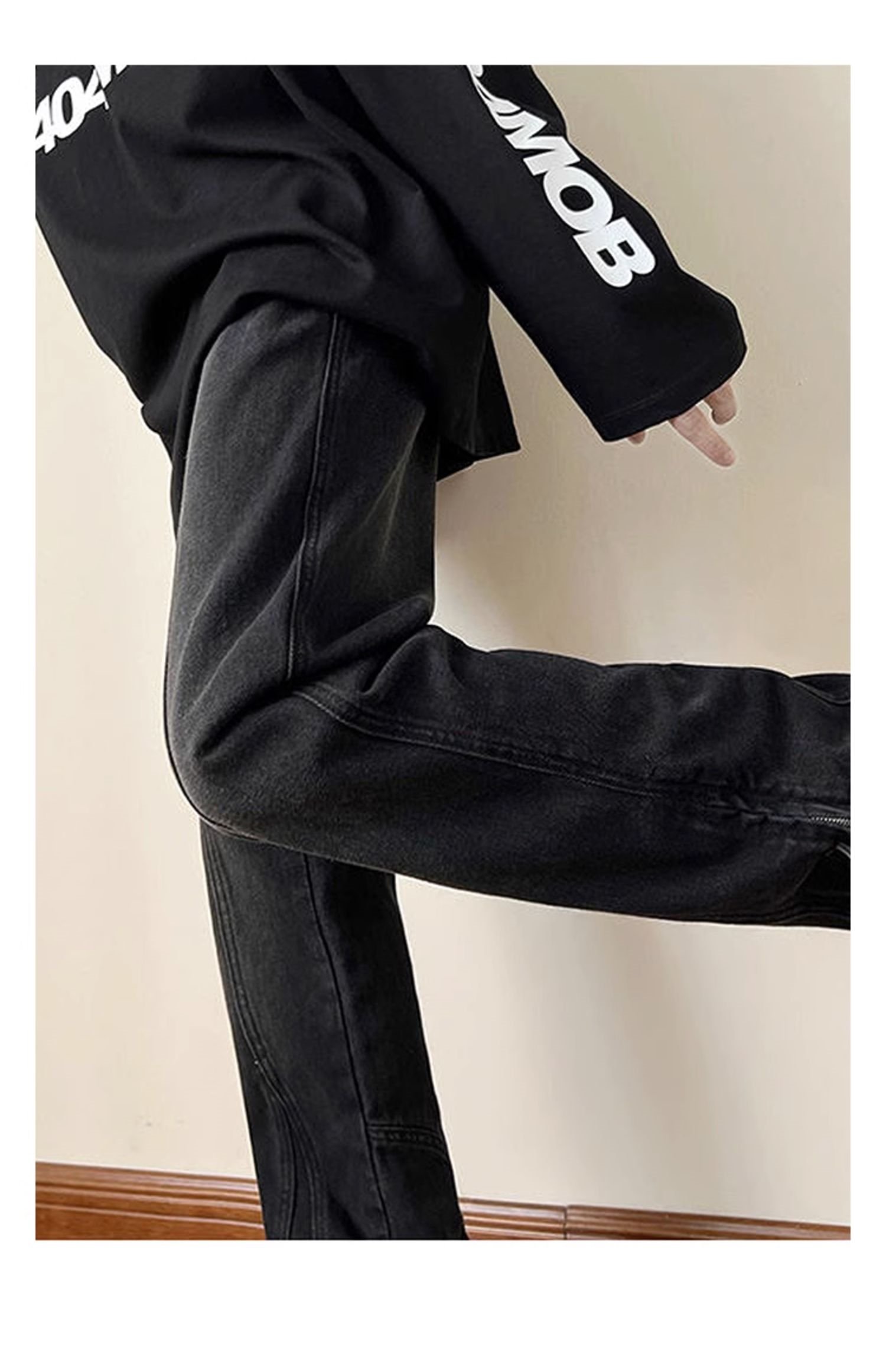 Джинсы oversize весенние мужские оптом из Китая