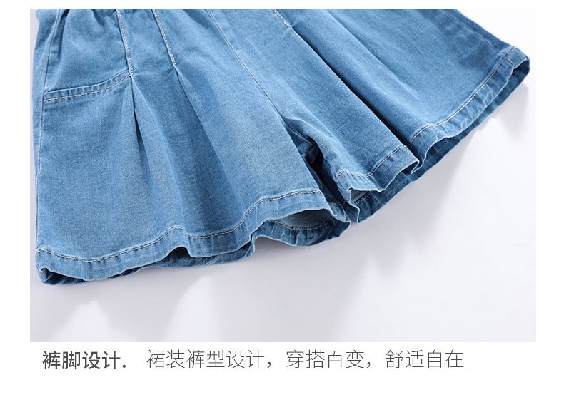 Летние джинсовые шорты для девочек оптом из Китая