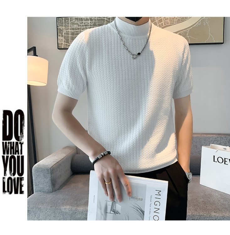 Мужской свитер с коротким рукавом оптом