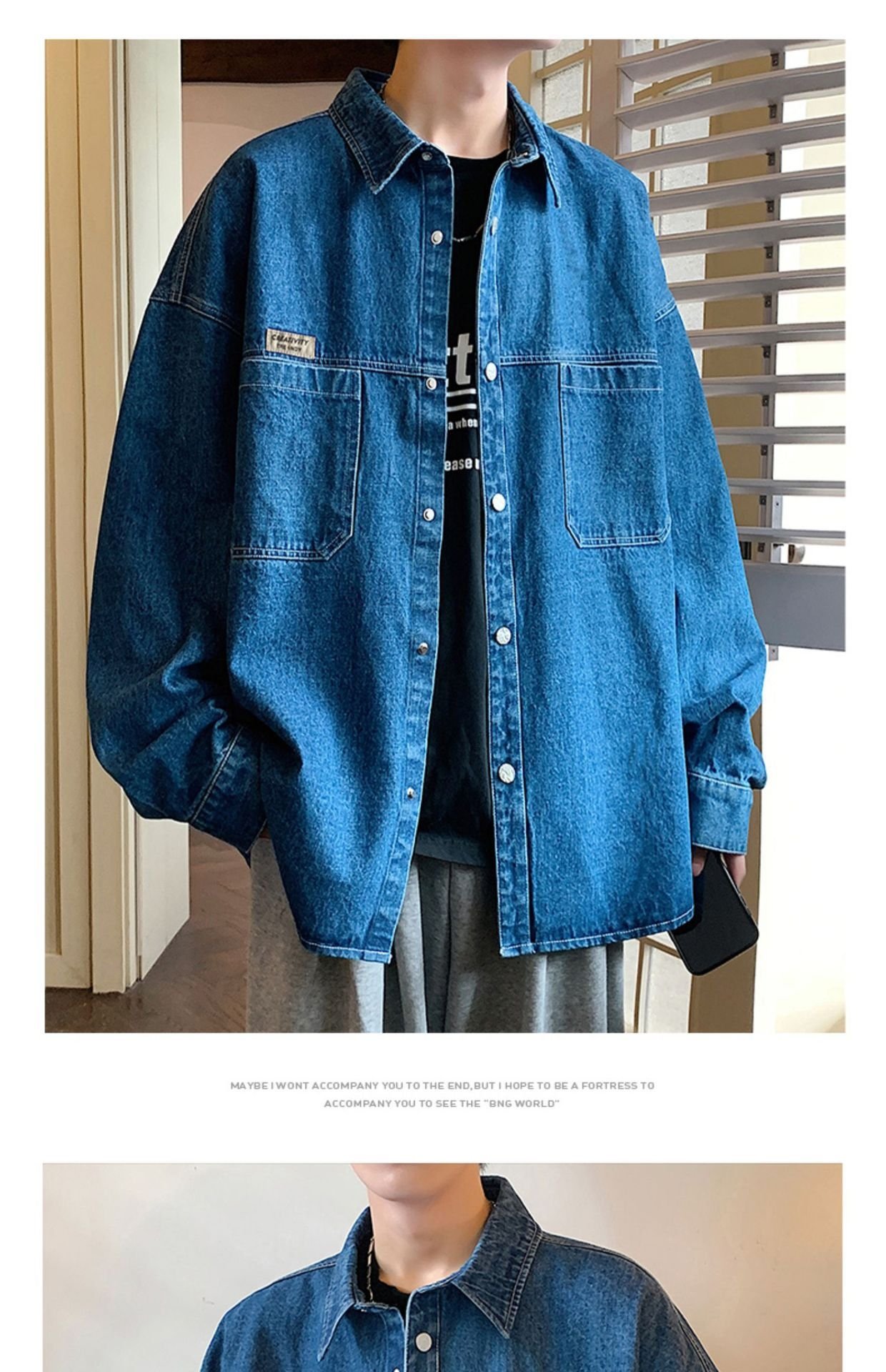 WASSUP NEST мужская куртка весна-осень новый стиль оптом из Китая