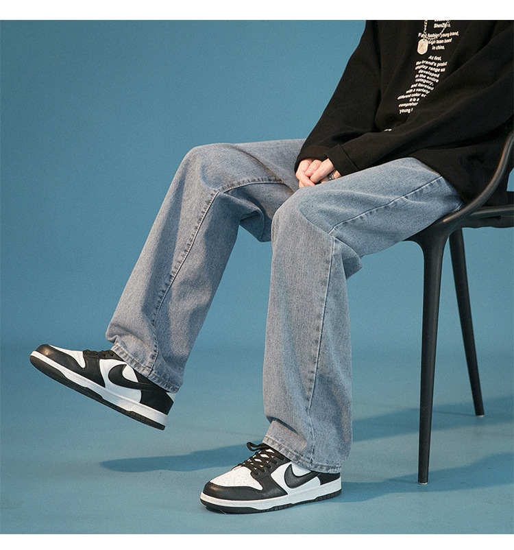 2024 весна-осень новые мужские джинсы оптом из Китая