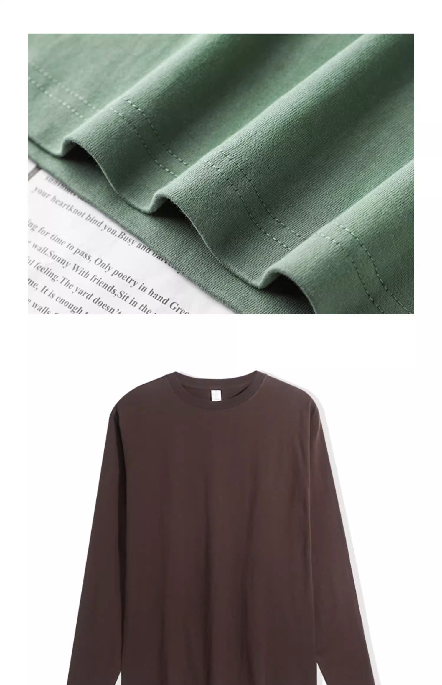 Толстовка с длинным рукавом из чистого хлопка 230 г, белая оптом