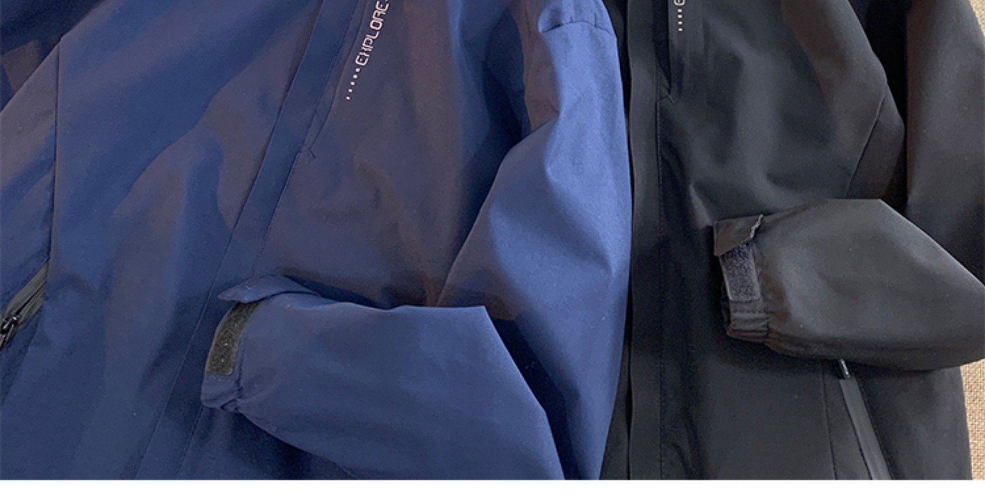 Мужская уличная куртка с капюшоном оптом из Китая