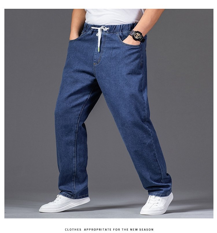 Мужские джинсы прямого кроя с широкими штанинами и широкими брючинами оптом из Китая