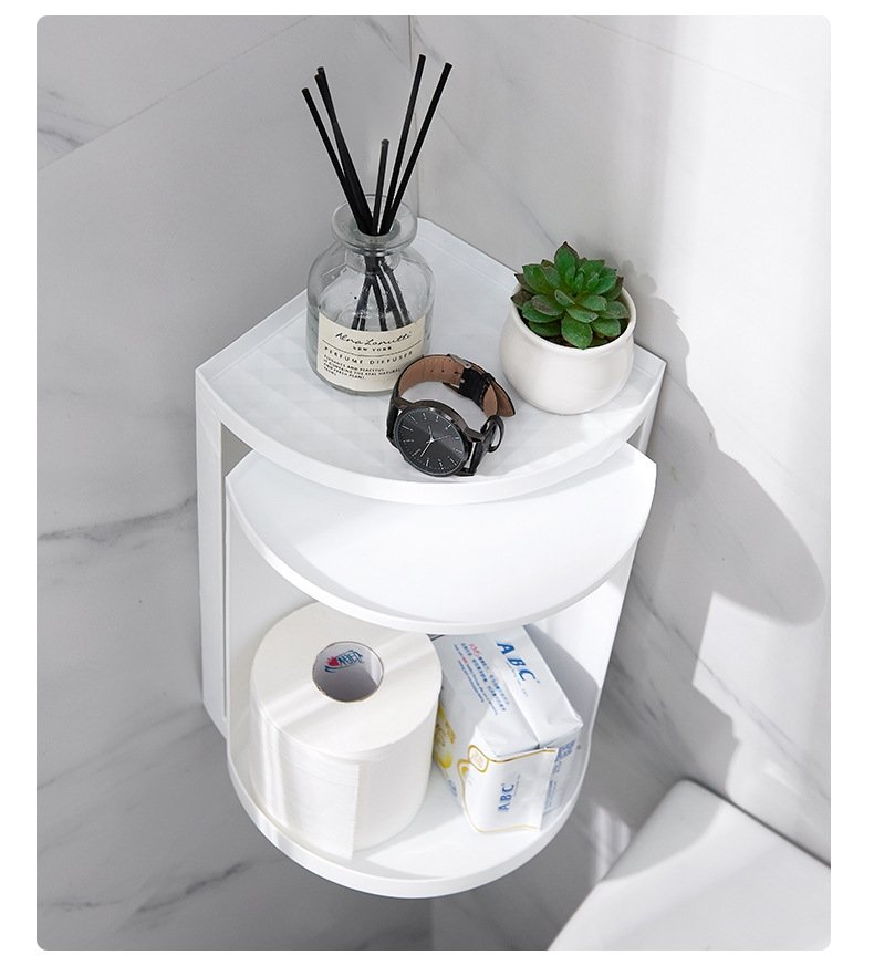 Угловая полка для ванной комнаты и кухни оптом