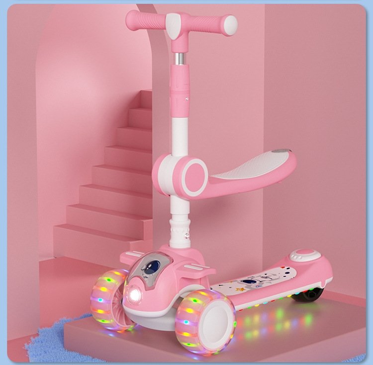 Детский трехколесный скейтборд оптом