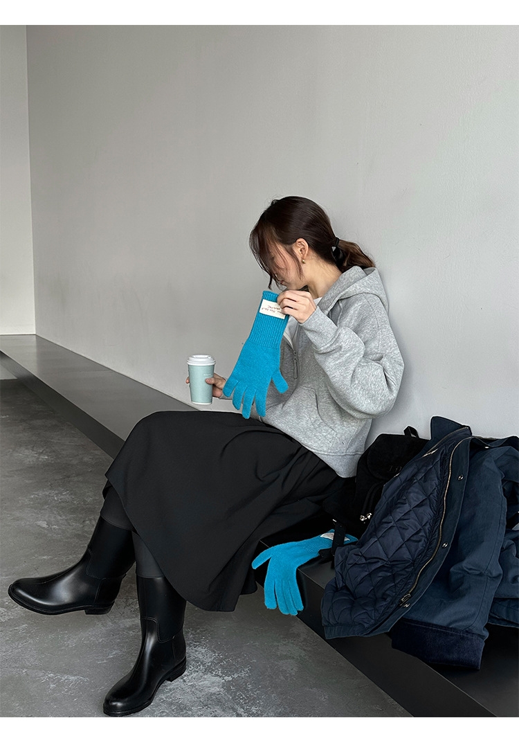 Женская зимняя юбка из вельвета оптом из Китая