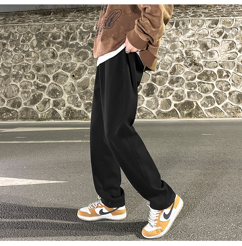 Широкие джинсы мужские в стиле Хонгконг весна оптом из Китая