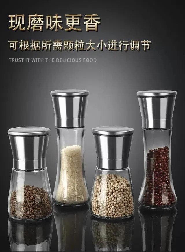 Ручной мельничек для перца из нержавеющей стали оптом