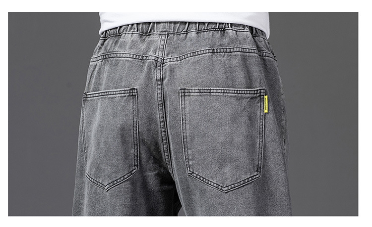 Мужские джинсы прямого кроя с широкими штанинами и широкими брючинами оптом из Китая