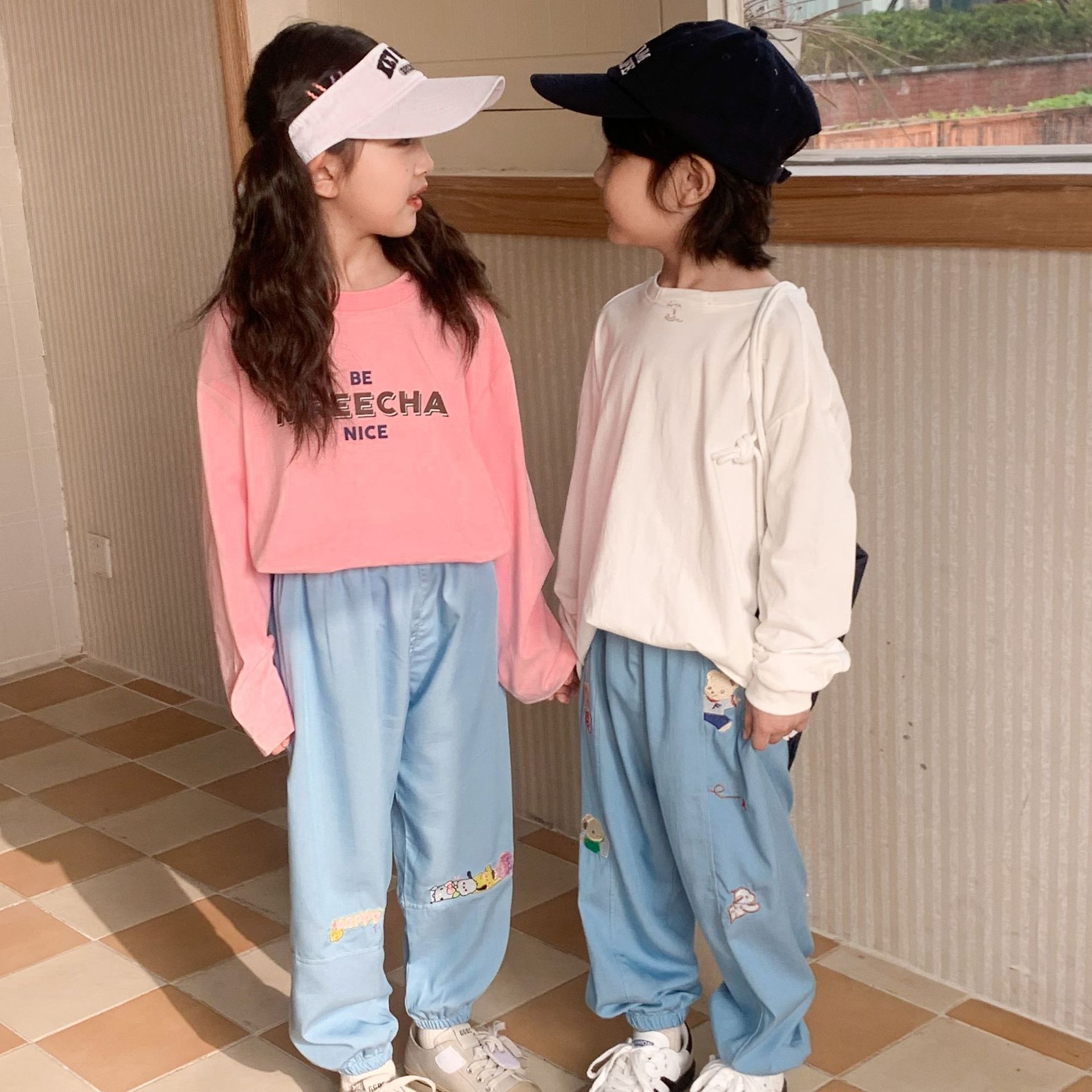 Детские джинсы с защитой от комаров и кондиционеры оптом из Китая