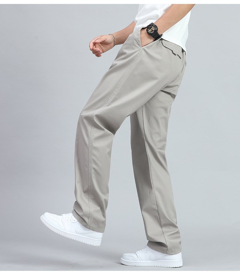 Мужские летние широкие хлопковые брюки оптом из Китая