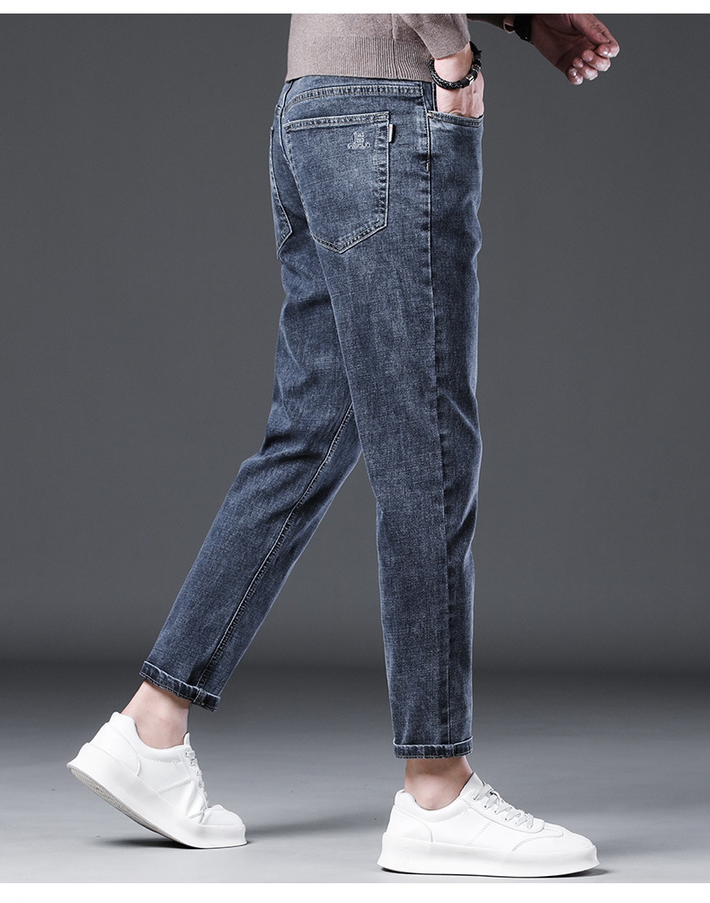 Джинсы мужские весна-осень 2024 оптом из Китая