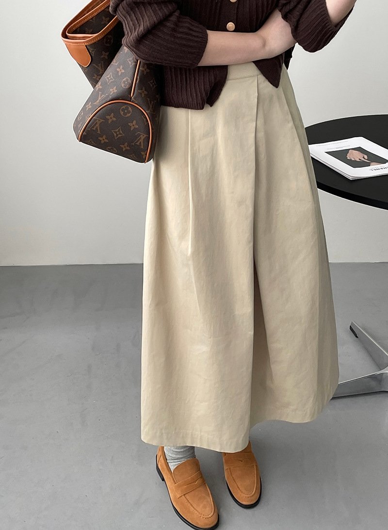 Дизайнерская юбка с уникальными складками оптом из Китая