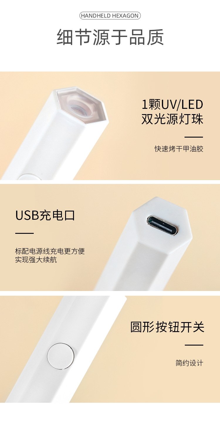 Мини LED лампа для маникюра оптом