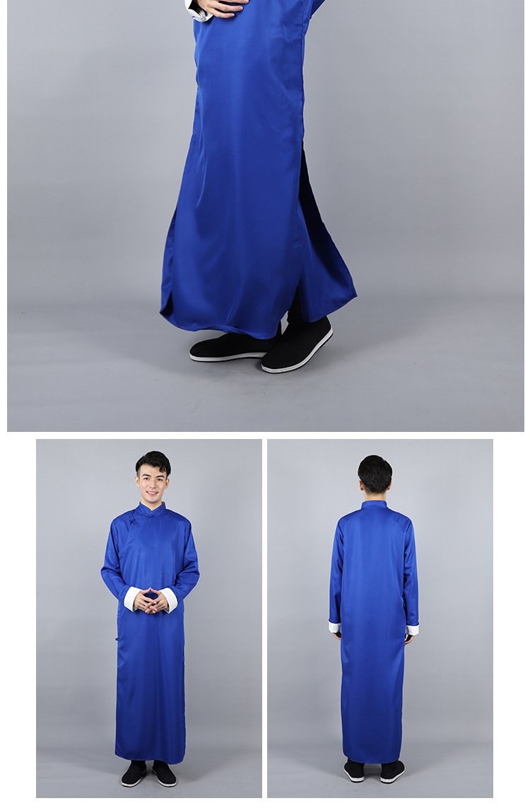 Мужская национальная рубашка в стиле республики с длинным платьем оптом