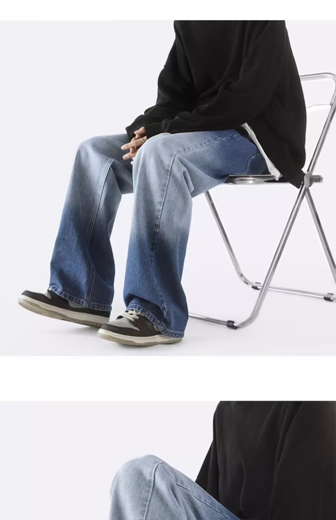 Мужские джинсы весенне-летней коллекции 2023 оптом из Китая