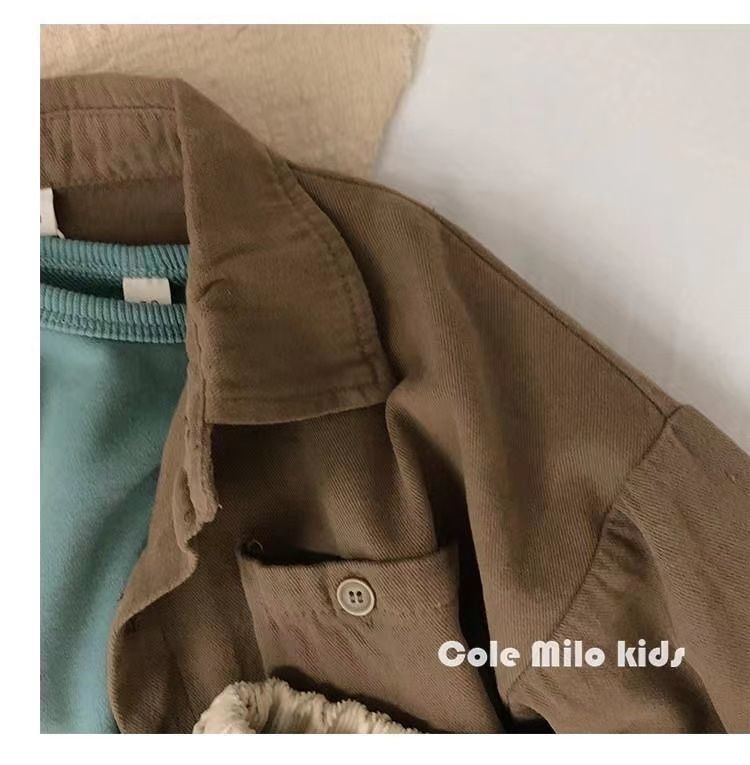 Детская рубашка с начесом на молнии оптом из Китая