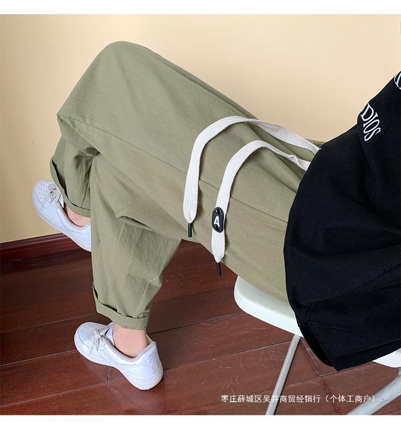 Мужские джинсы 2023 новой моды джинсы в стиле кэжуал с девятью дюймовыми брюками для мужчин оптом из Китая