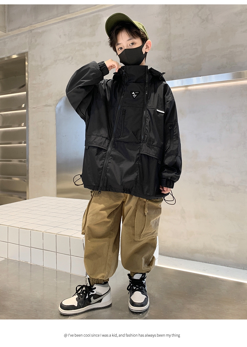 Детский плащ 2024 весна-осень оптом из Китая