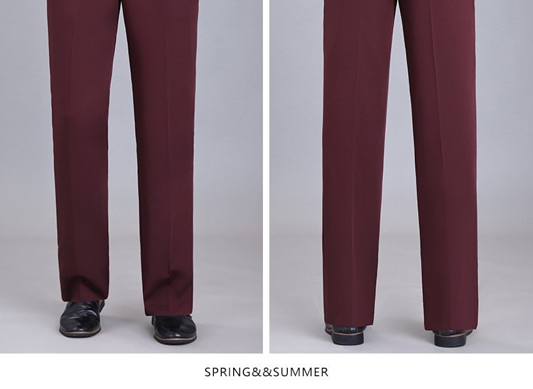 Летние мужские брюки из шелкового сурепа для делового стиля оптом из Китая