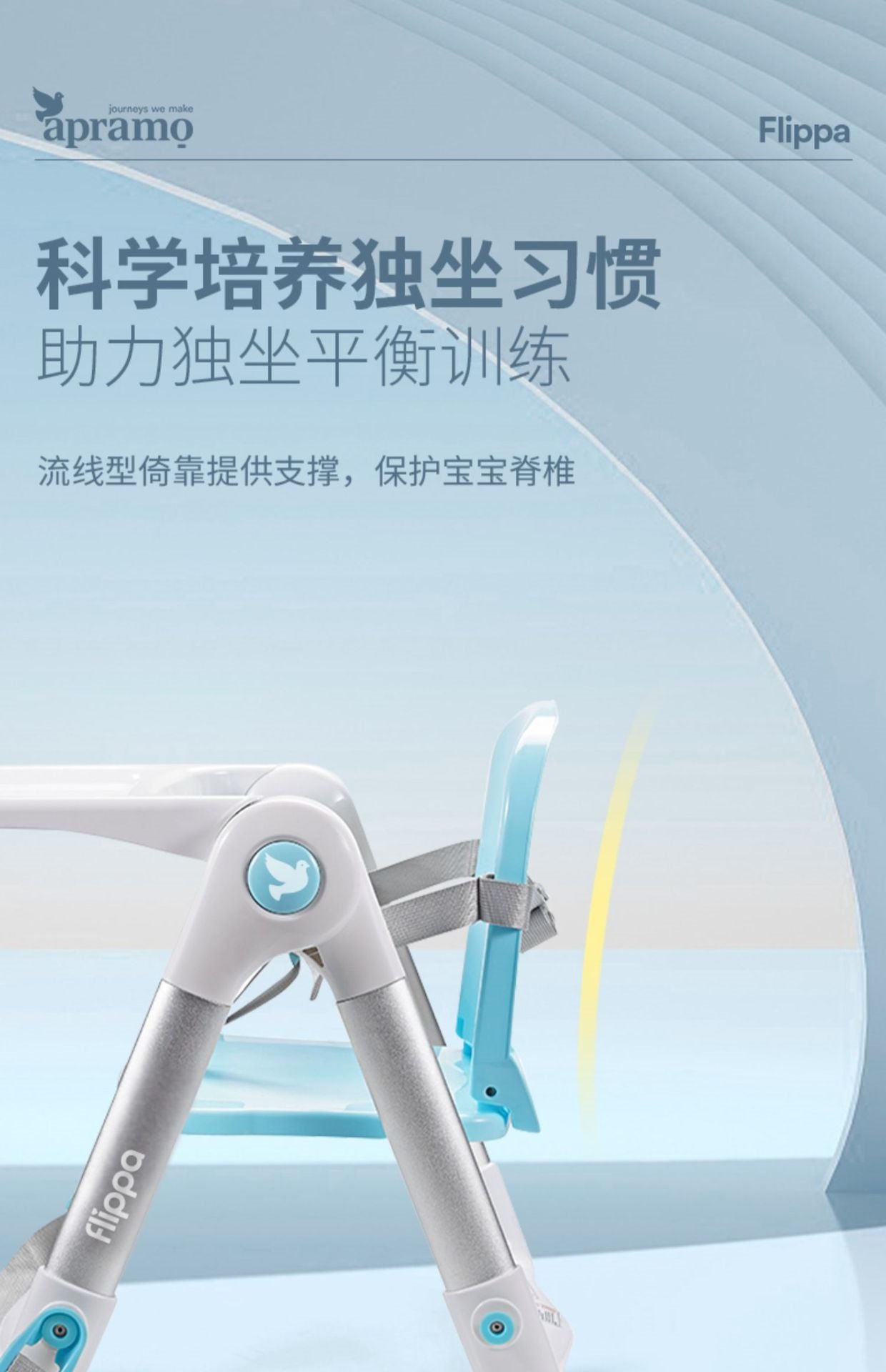 Детский стульчик для кормления Flippa оптом