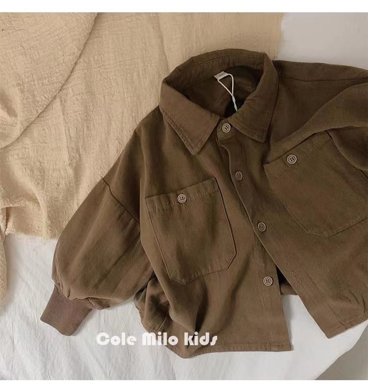 Детская рубашка с начесом на молнии оптом из Китая