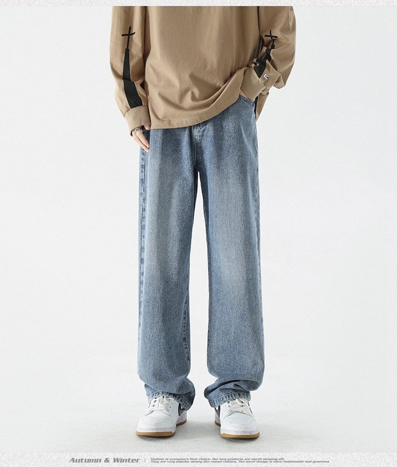 Wassup Мужские джинсы прямого кроя оптом из Китая