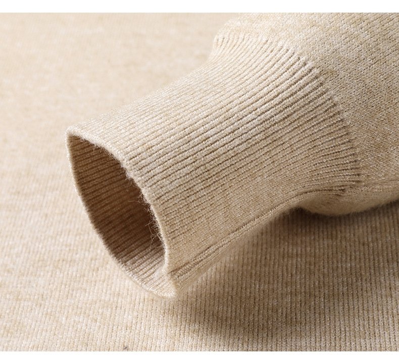 Мужской свитер с полувысоким воротником оптом