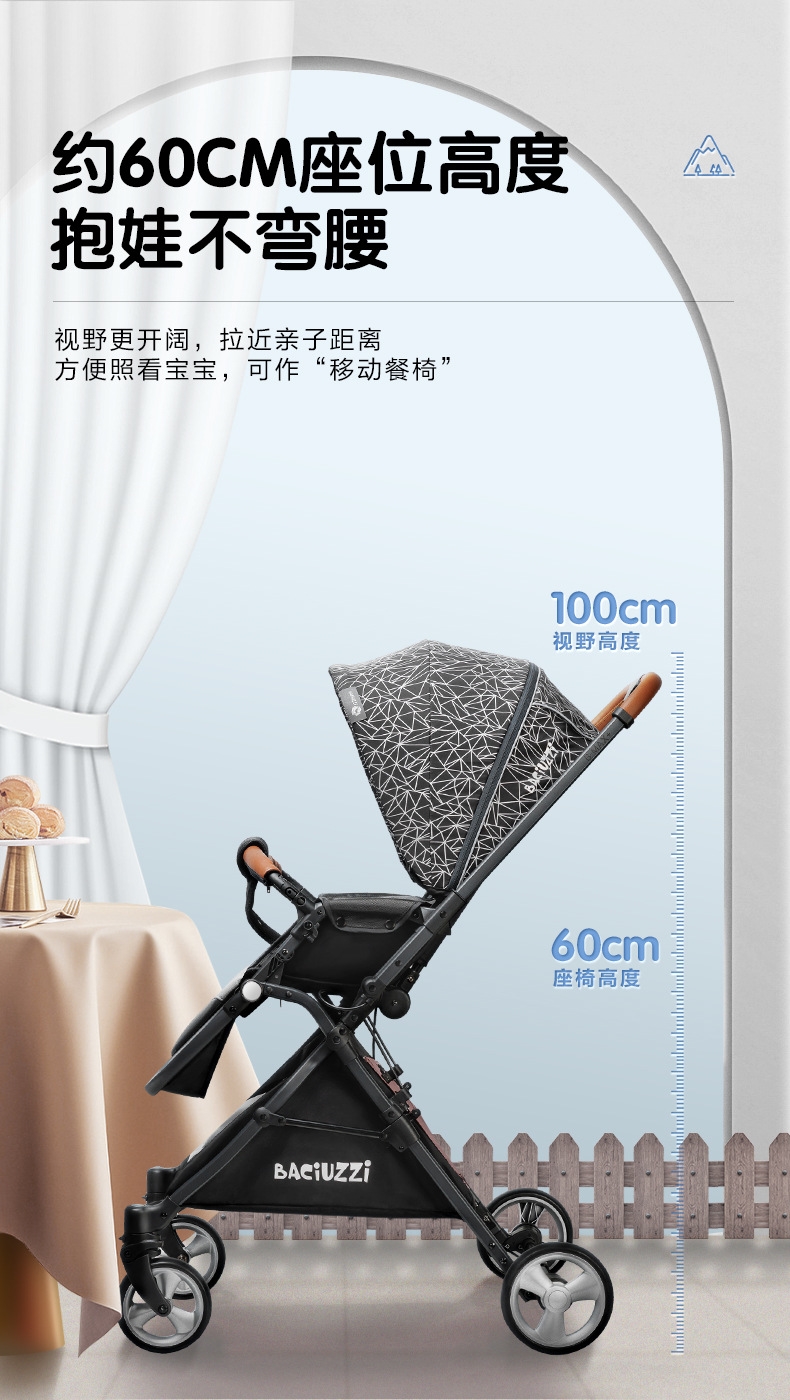 Легкая детская коляска B-MAX+ 0-3 года оптом из Китая